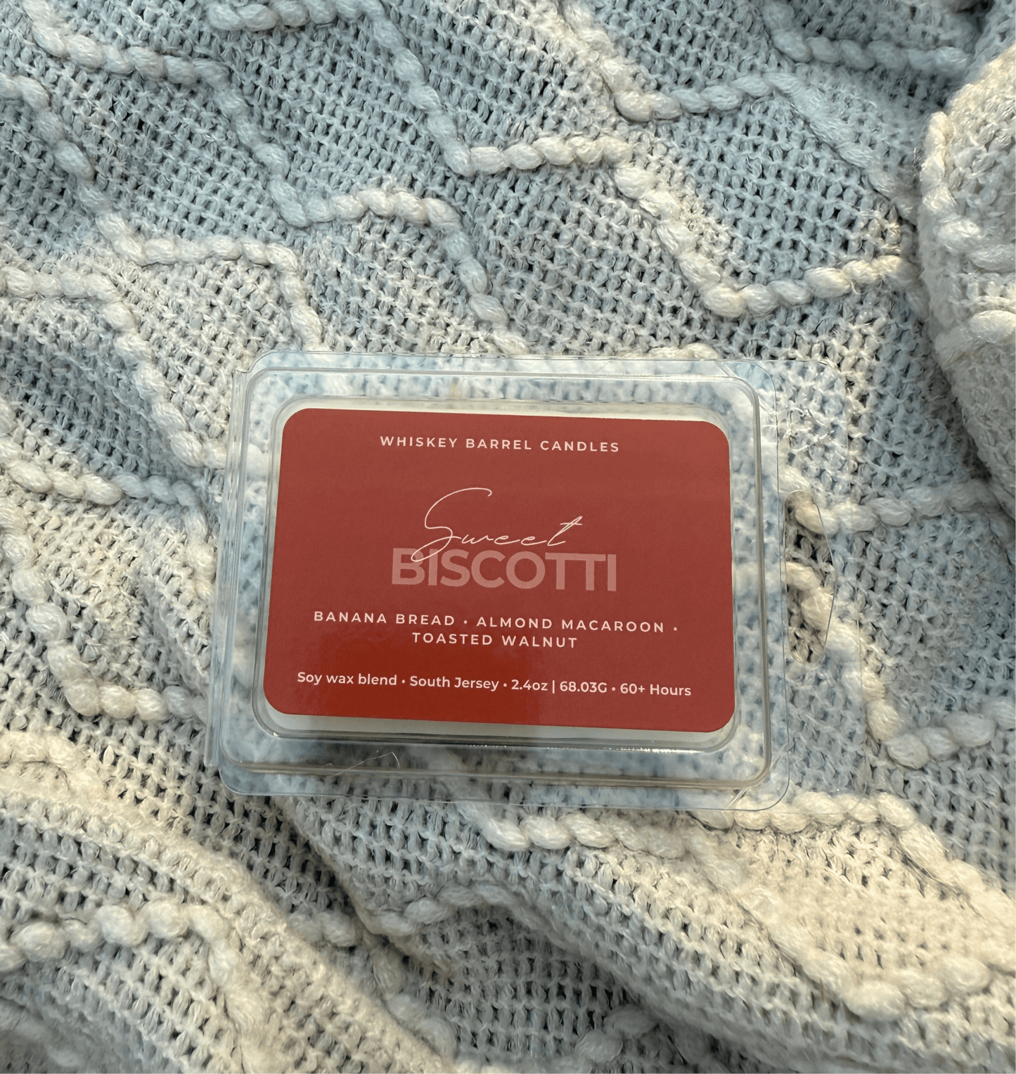 Sweet Biscotti 2.4oz Wax Melt.
