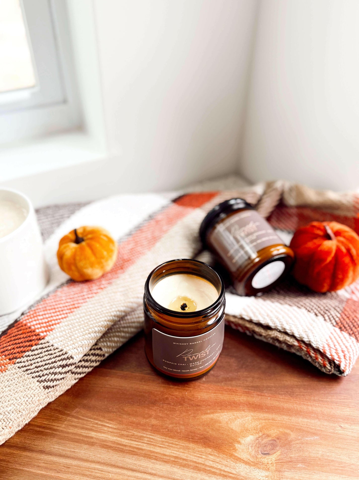 Pumpkin Twist 9oz Candle.