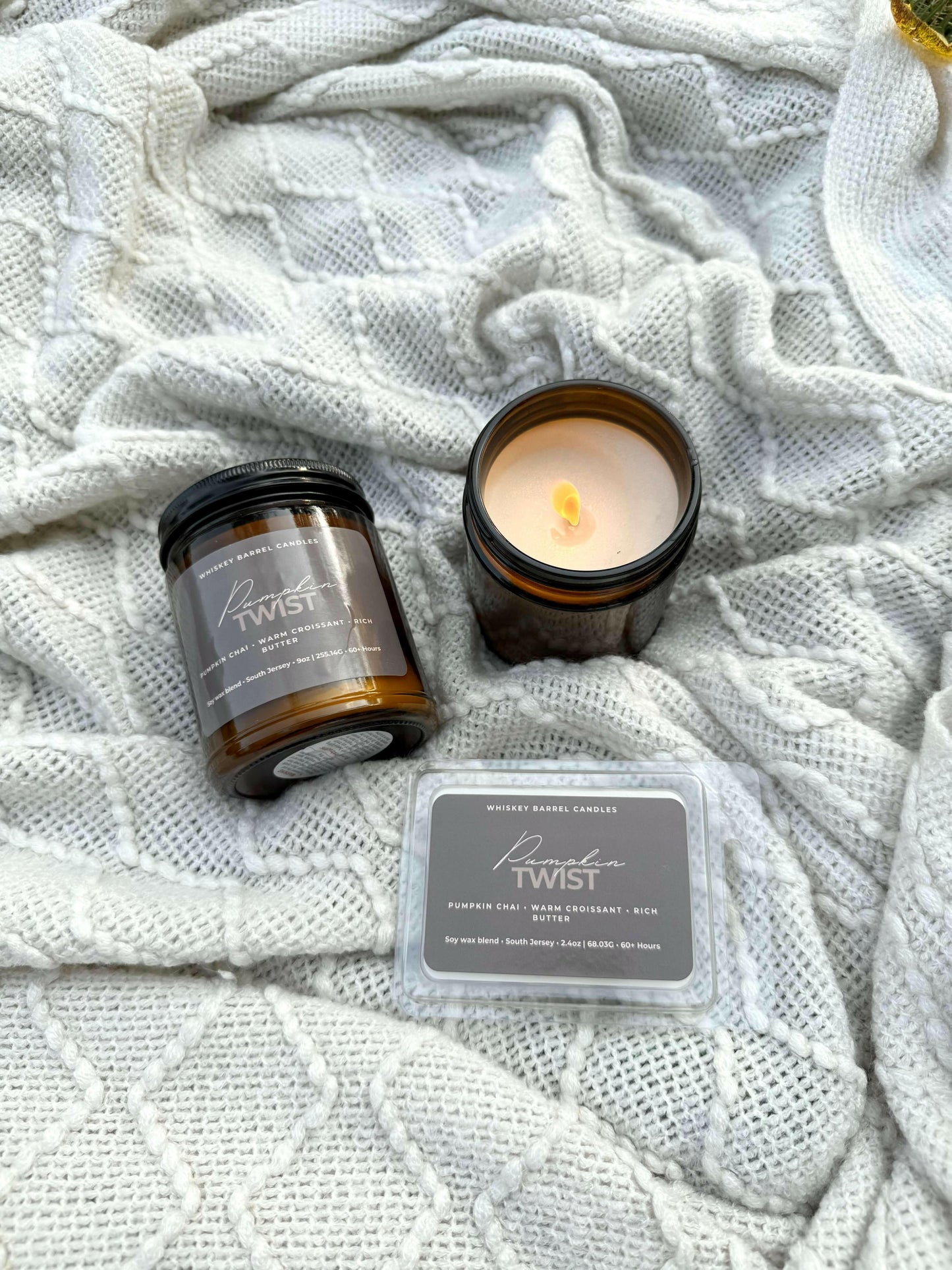 Pumpkin Twist 9oz Candle.