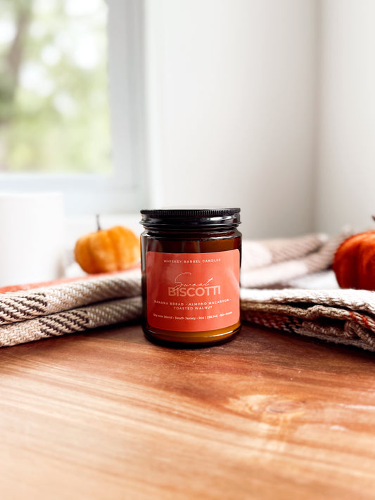 Sweet Biscotti 9oz Candle.