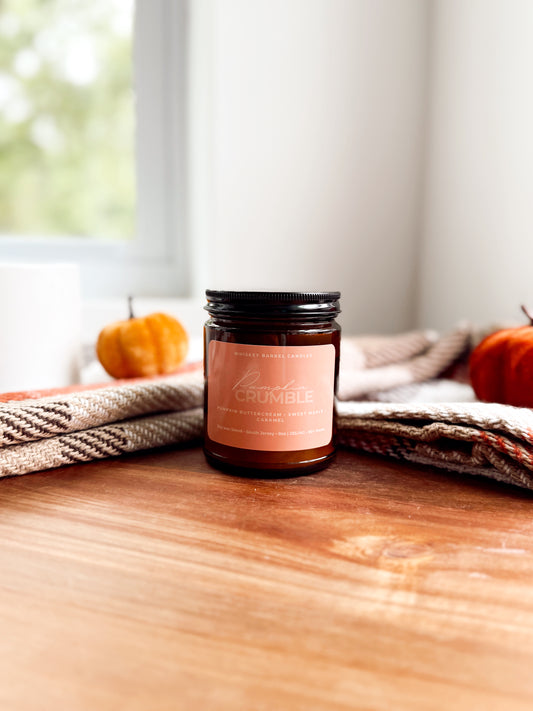 Pumpkin Crumble Candle 9oz.